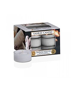 Yankee Candle Crackling Wood Fire Tea Lights